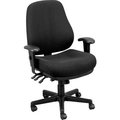 Raynor Marketing Eurotech 24/7 Executive High Back Chair - Charcoal Fabric 24/7-CHARDOVE